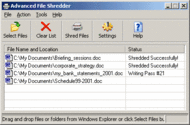 Advanced File Shredder screenshot